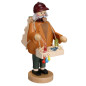 Preview: Räuchermann Glashändler, 22 cm