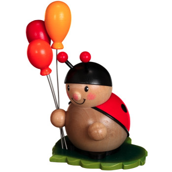 Marienkäfer mit Luftballon-Bestückung