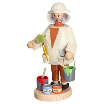 Räuchermann Maler, 22 cm