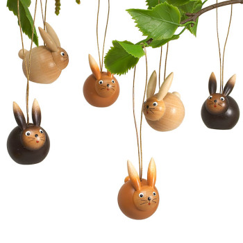 Kugeltier Baumbehang Mini-Osterhase