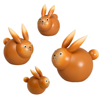 Kugeltier Osterhase, braun