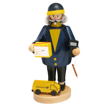 Räuchermann Postbote, 22 cm