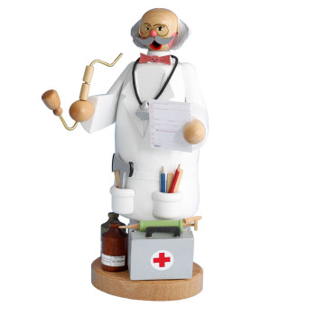 Räuchermann Arzt, 22 cm