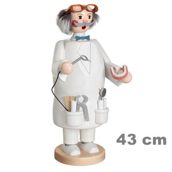 Räuchermann Zahnarzt, 43 cm