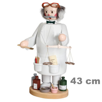 Räuchermann Apotheker, 43 cm
