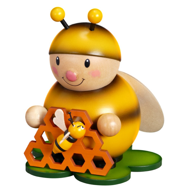 Kugeltier Hummel groß mit Honigwabe