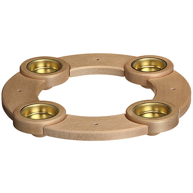 Tischleuchter Vario natur gold